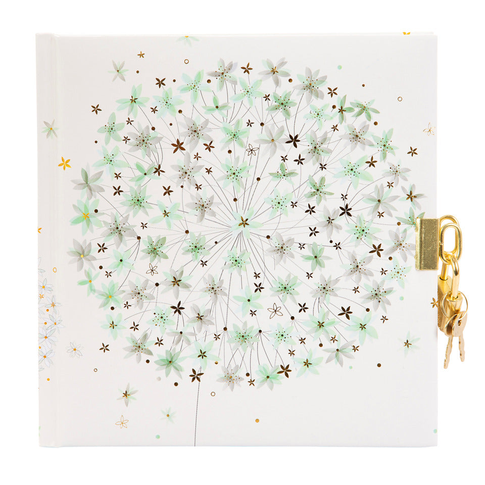 Tagebuch gentle Flower, 16,5x16,5cm TURNOWSKY 44 381 TURNOWSKY 44 381 16,5x16,5cm