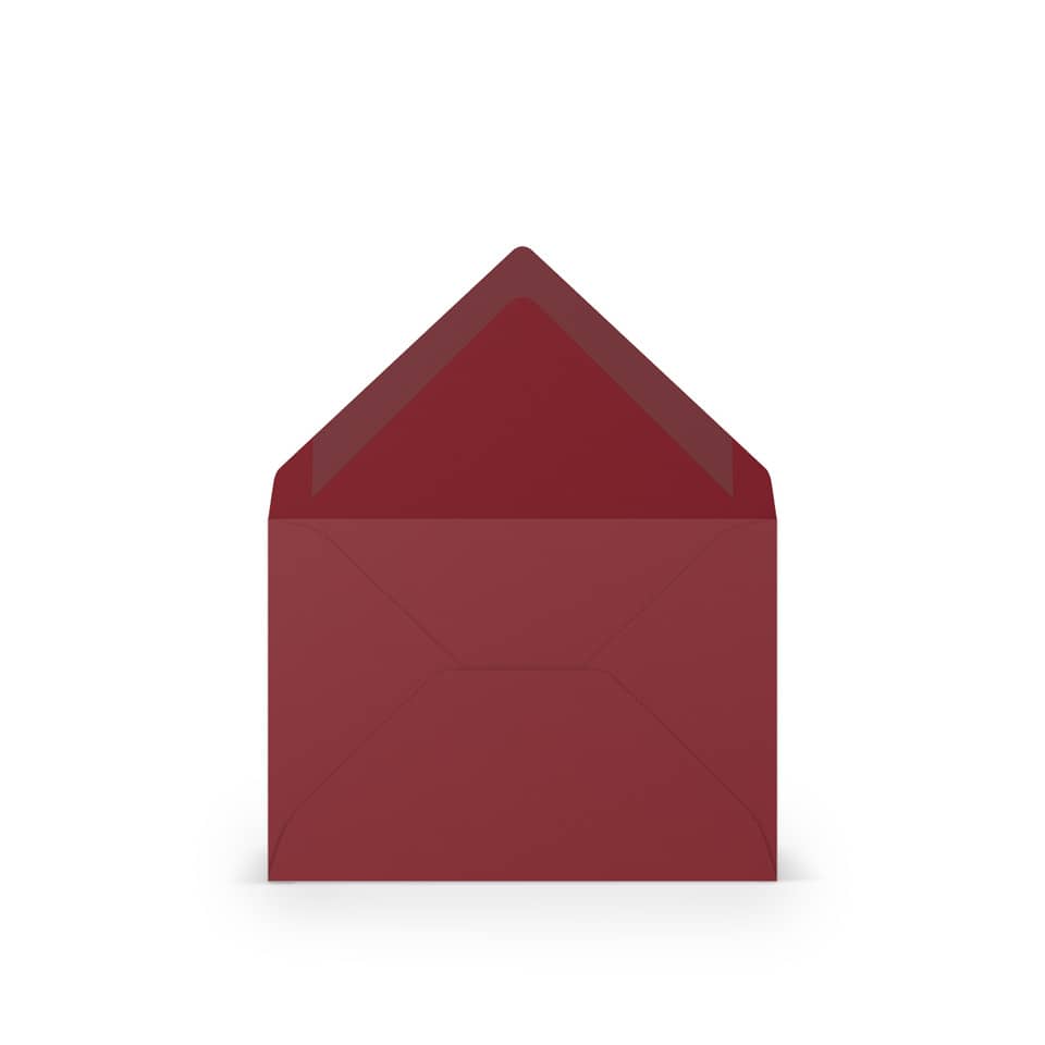 Briefumschlag Coloretti, C7, 80g/m², nassklebend, 5 Stück, rosso RÖSSLER 220707572 COLORETTI 220707572
