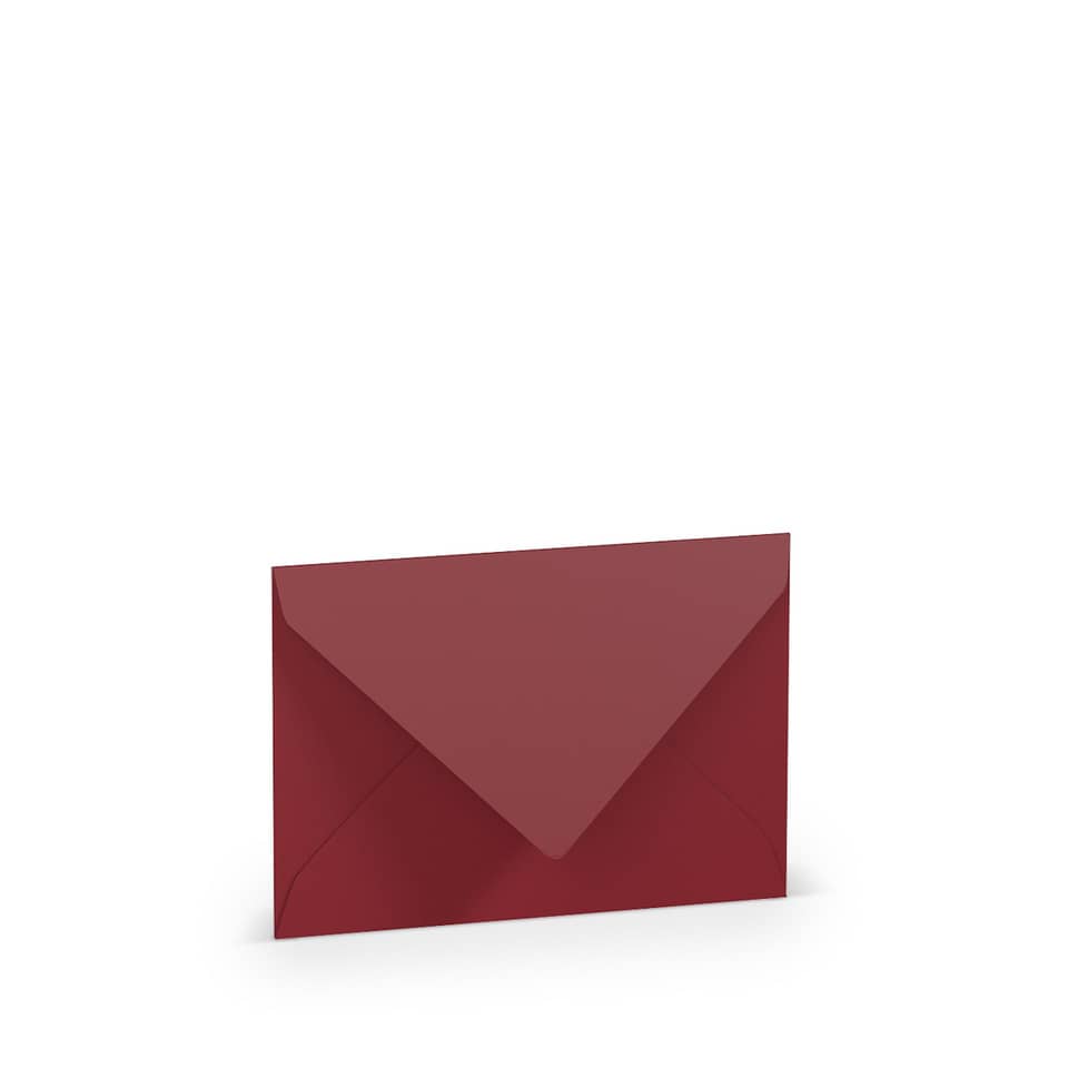 Briefumschlag Coloretti, C7, 80g/m², nassklebend, 5 Stück, rosso RÖSSLER 220707572 COLORETTI 220707572