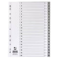 Ordnerregister 1-20, A4, grau Q-CONNECT KF01919 Q-CONNECT KF01919 Indexblatt