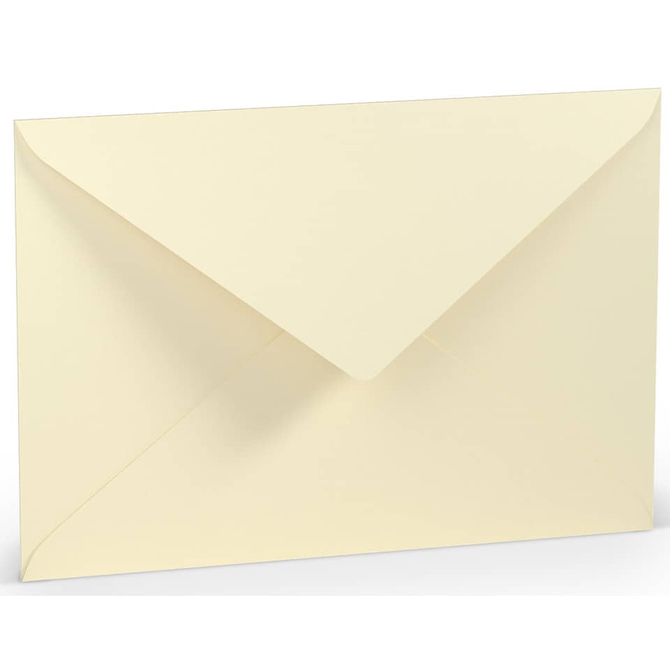 Briefumschlag Coloretti, C5, 80g/m², nassklebend, 5 Stück, creme RÖSSLER 220711512 COLORETTI 220711512