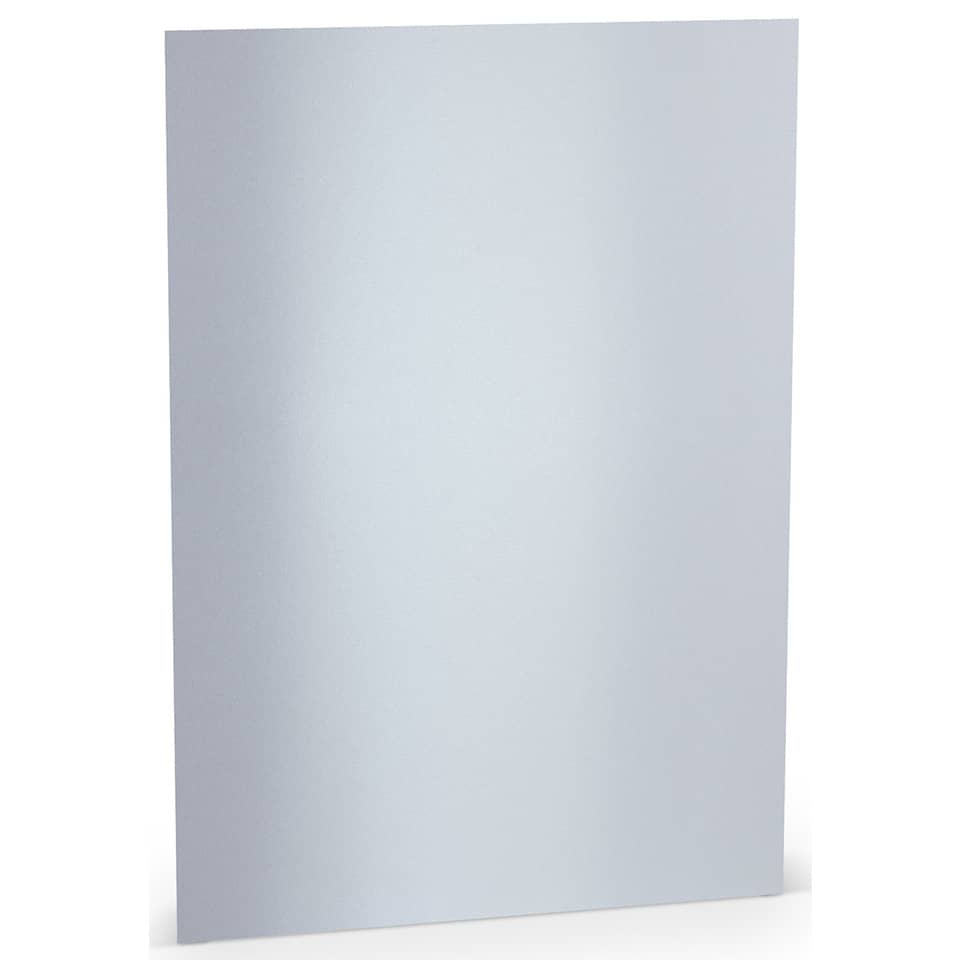Briefkarte Paperado, A4, 220g/m², marble white metallic RÖSSLER 164012302 RÖSSLER 164012302 297x210mm  metallic