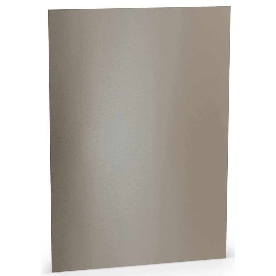 Briefkarte Paperado, A4, 220g/m², taupe metallic RÖSSLER 164012411 RÖSSLER 164012411  297x210mm