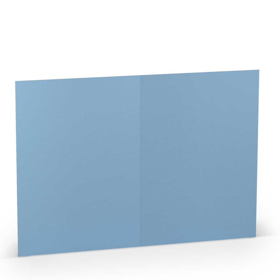 Briefkarte Paperado, B6hd, 220g/m², planliegend, dunkelblau RÖSSLER 16407235 RÖSSLER 16407235  240x169mm gerippt