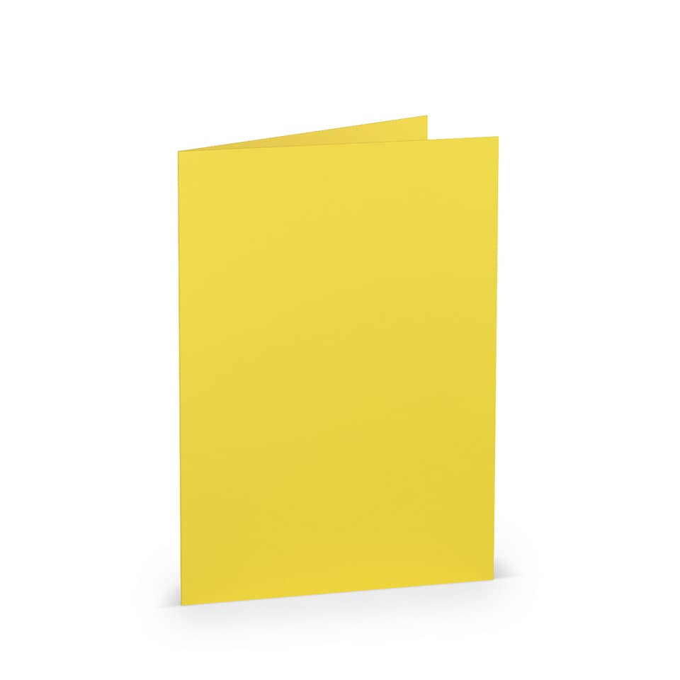 Briefkarte Coloretti, B6hd, 225g/m², 5 Stück, goldgelb RÖSSLER 220719543 COLORETTI 220719543