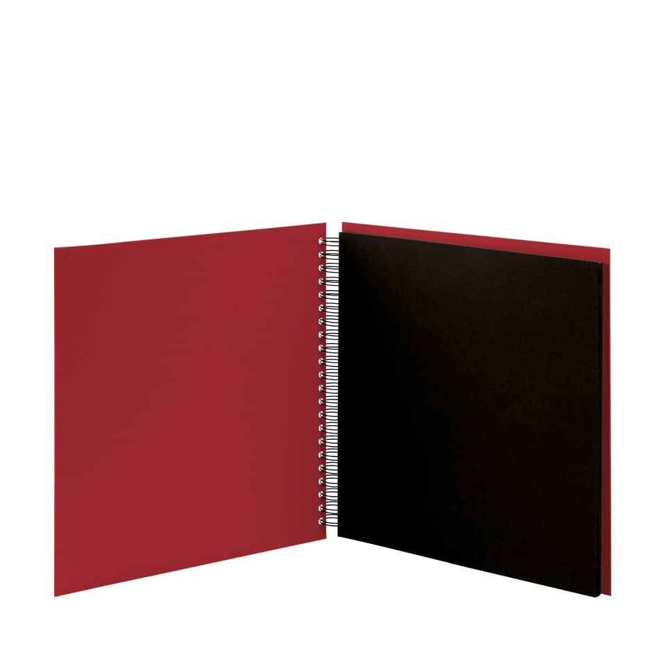 Fotospiralbuch Soho, 290x290mm, rot RÖSSLER 1329452367 RÖSSLER 1329452367  60Seiten