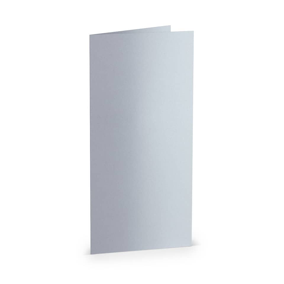 Briefkarte Paperado, DLhd, 250g/m², marble white metallic RÖSSLER 164003302 RÖSSLER 164003302 100x210mm