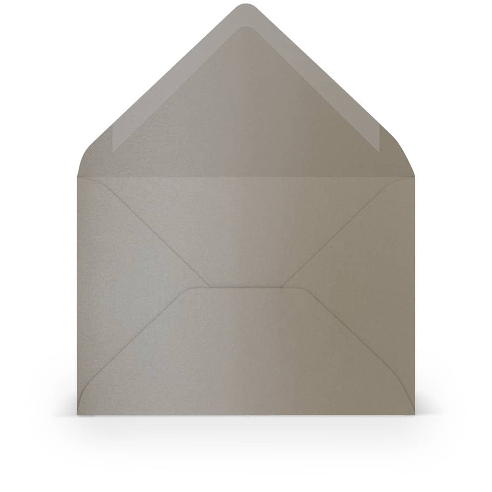 Briefumschag Paperado, C6, 100g/m², taupe metallic RÖSSLER 164005411 RÖSSLER 164005411  114x162mm
