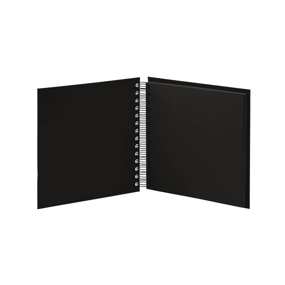 Fotospiralbuch Soho, 180x180mm, schwarz RÖSSLER 1329452705 RÖSSLER 1329452705  60Seiten