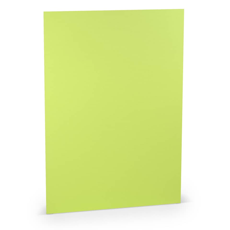 Briefkarte Paperado, A4, 220g/m², maigrün RÖSSLER 16401222 16401222    210x297mm