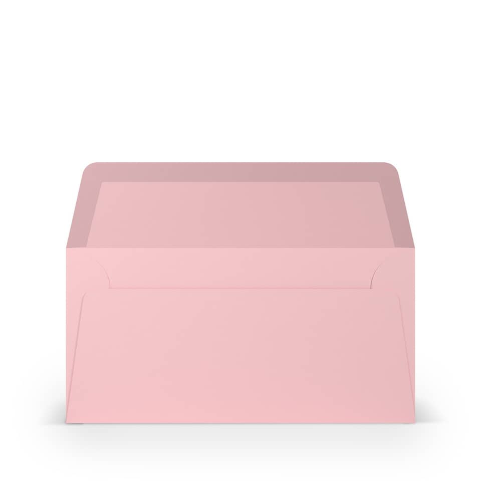 Briefumschlag Coloretti, DIN lang, 80g/m², nassklebend, 5 Stück, rosa RÖSSLER 220702523 COLORETTI 220702523