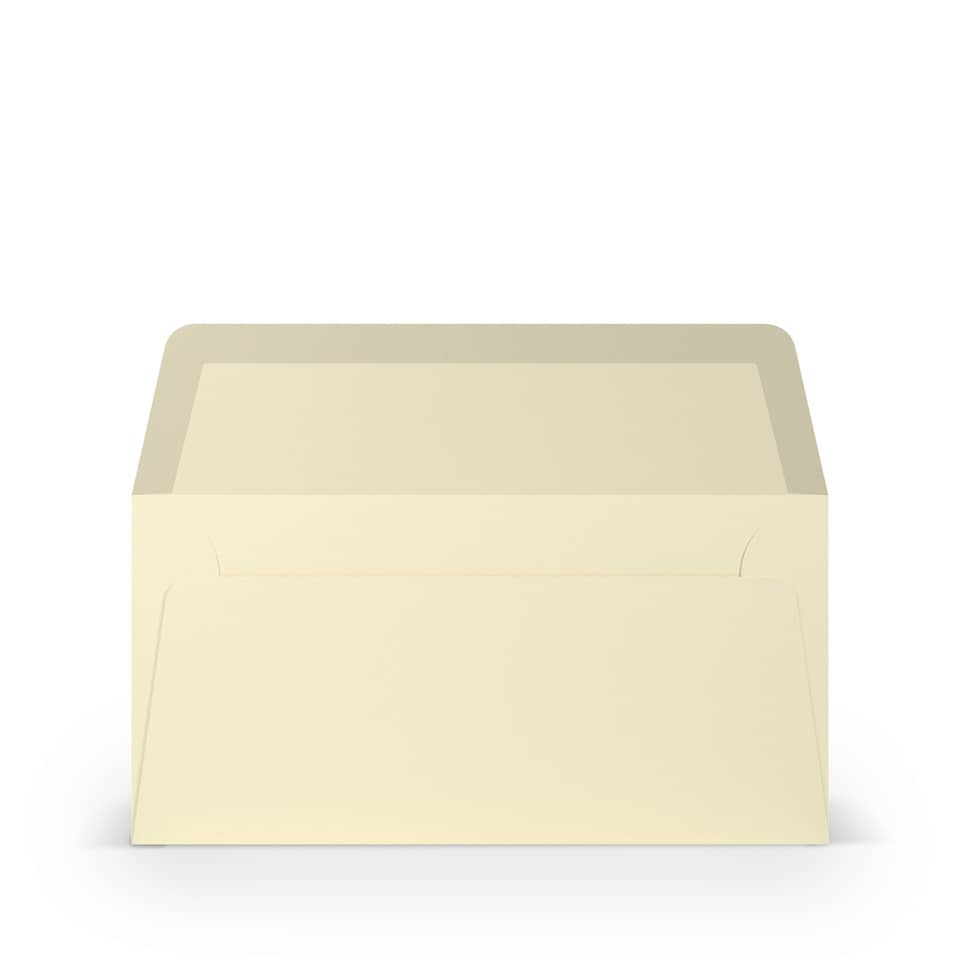 Briefumschlag Coloretti, DIN lang, 80g/m², nassklebend, 5 Stück, creme RÖSSLER 220702512 COLORETTI 220702512
