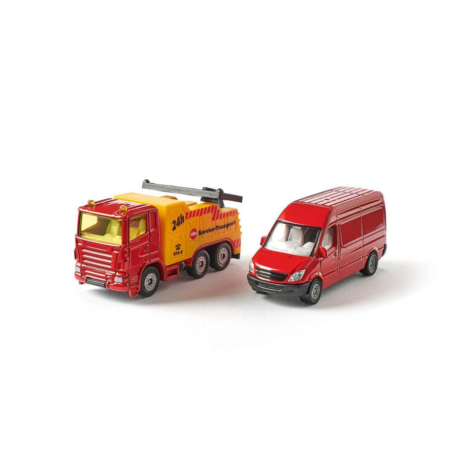 Abschleppwagen mit PKW SIKU 1667