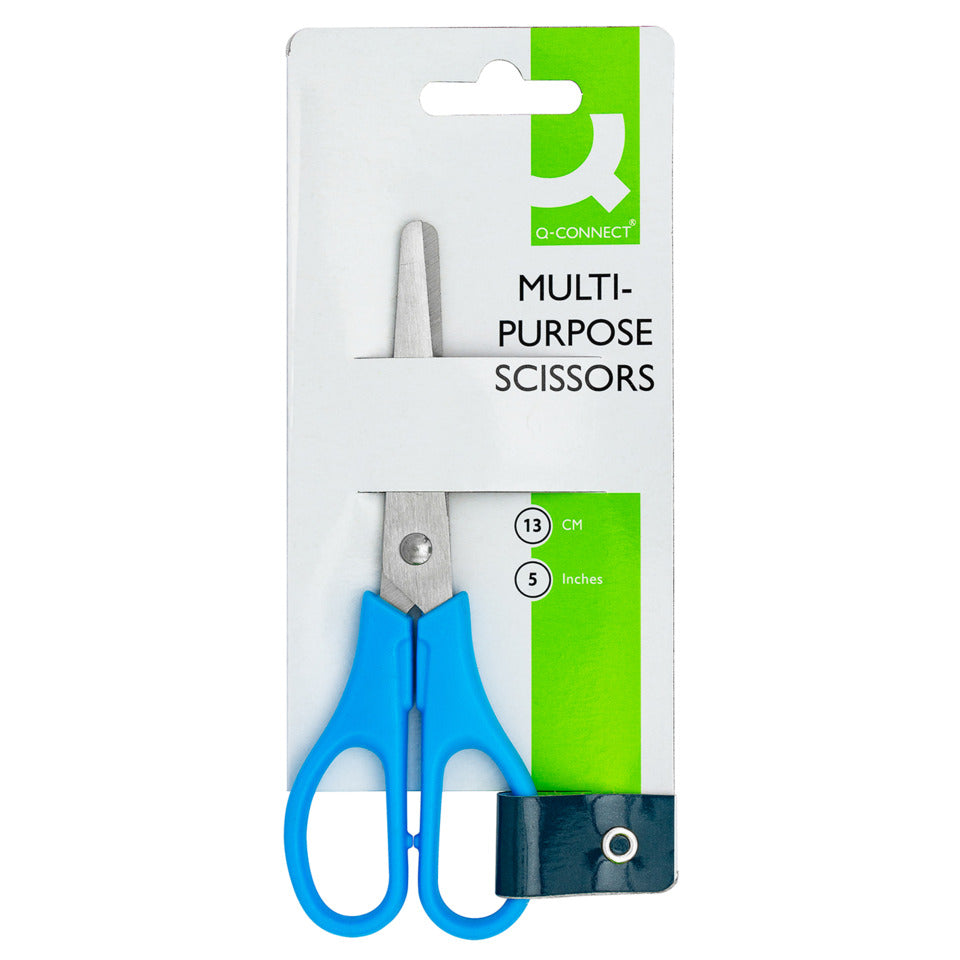 Bastelschere, 13cm, rund, sortiert Q-CONNECT KF01229