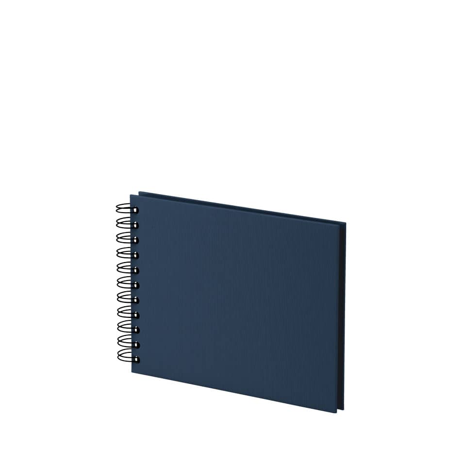 Fotospiralbuch Soho, 195x145mm, navy RÖSSLER 1329452900 RÖSSLER 1329452900  40Seiten