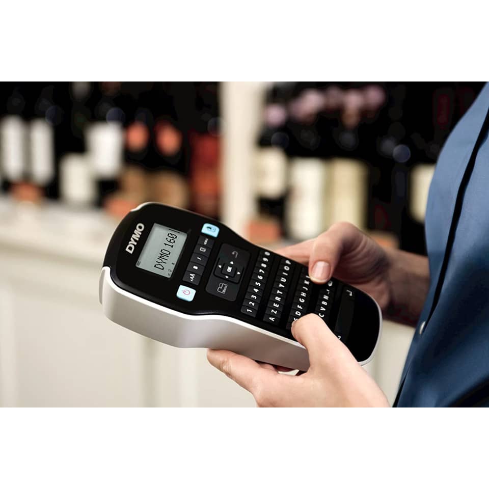 Beschriftungsgerät LabelManager™ 160, QWERTZ-Tastatur, schwarz/silber DYMO 2174611 DYMO 2174611 QWERTZ-Tastatur