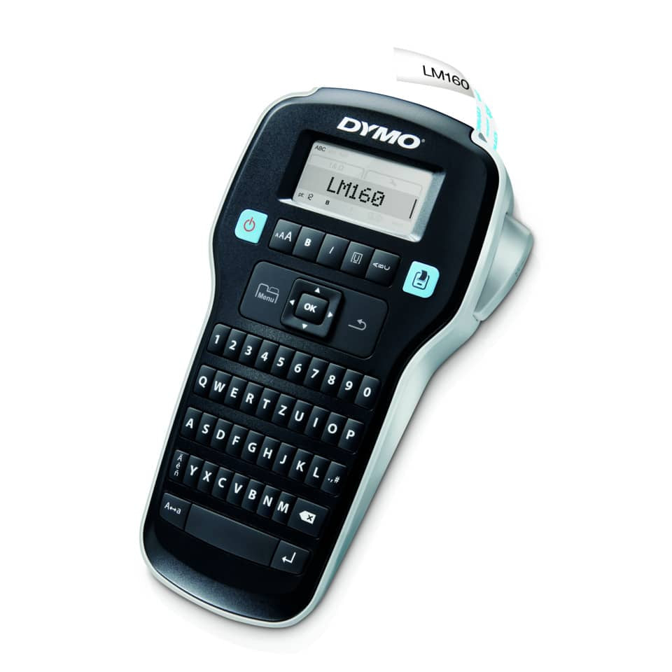 Beschriftungsgerät LabelManager™ 160, QWERTZ-Tastatur, schwarz/silber DYMO 2174611 DYMO 2174611 QWERTZ-Tastatur