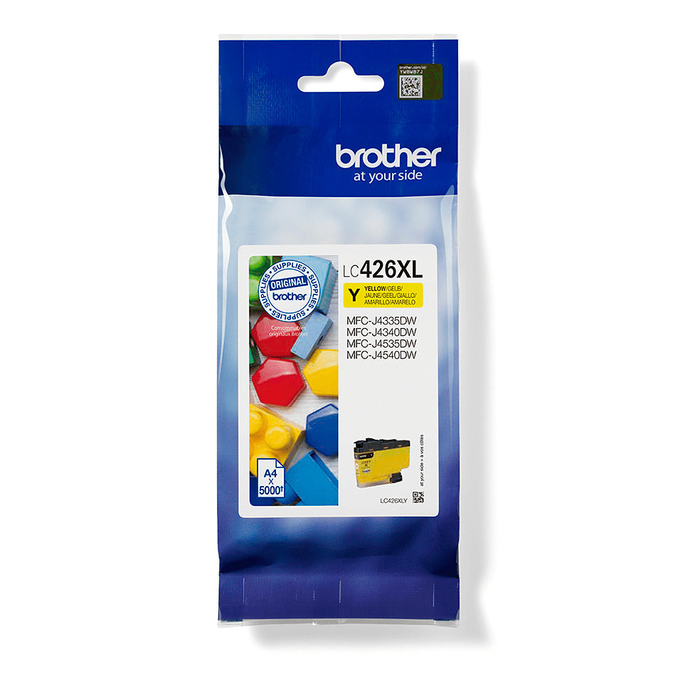 Inkjetpatrone, yellow BROTHER LC426XLY