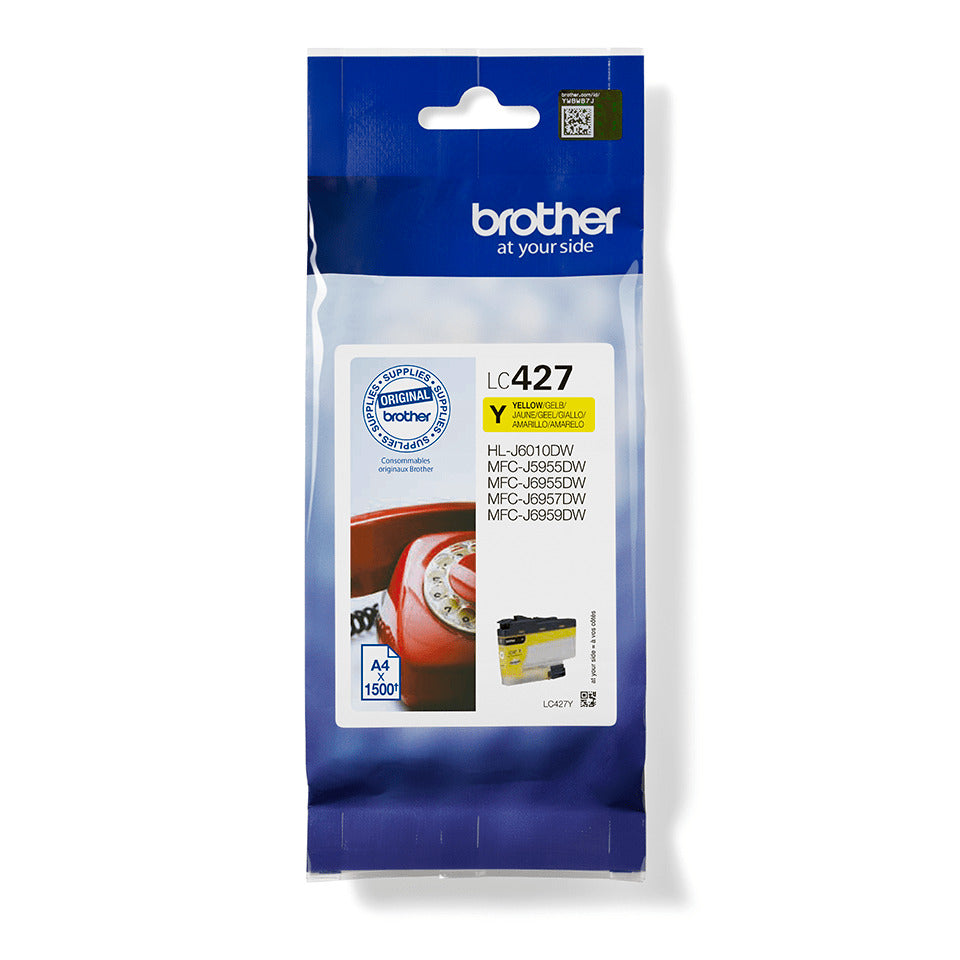 Inkjetpatrone, yellow BROTHER LC427Y
