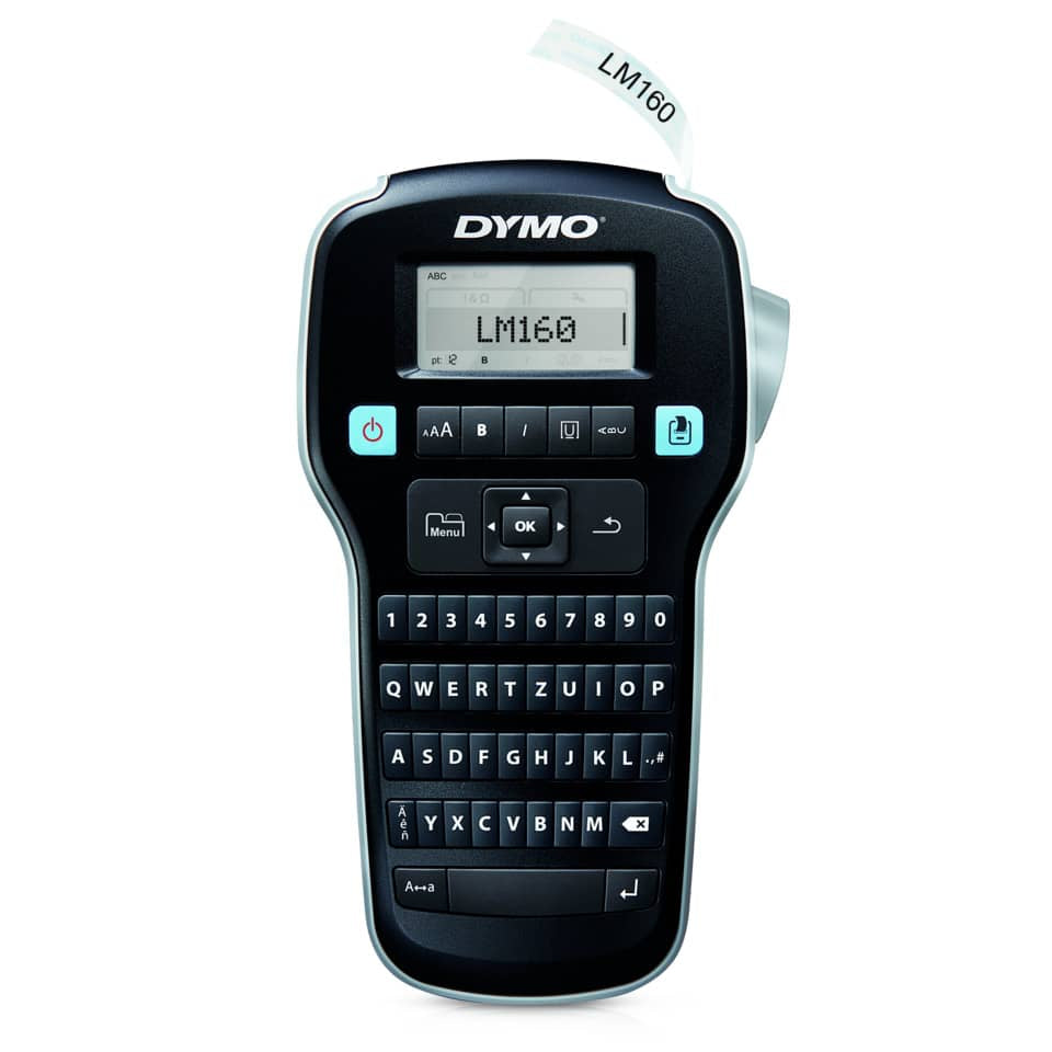 Beschriftungsgerät LabelManager™ 160, QWERTZ-Tastatur, schwarz/silber DYMO 2174611 DYMO 2174611 QWERTZ-Tastatur