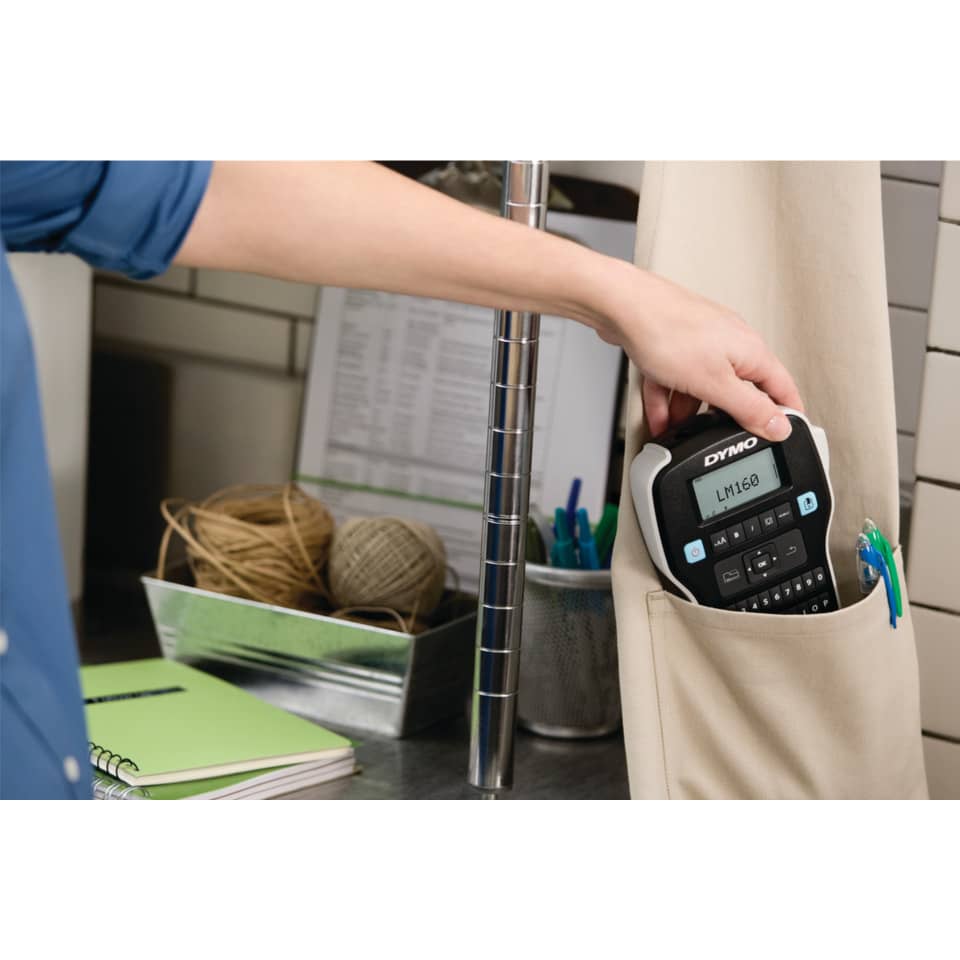Beschriftungsgerät LabelManager™ 160, QWERTZ-Tastatur, schwarz/silber DYMO 2174611 DYMO 2174611 QWERTZ-Tastatur