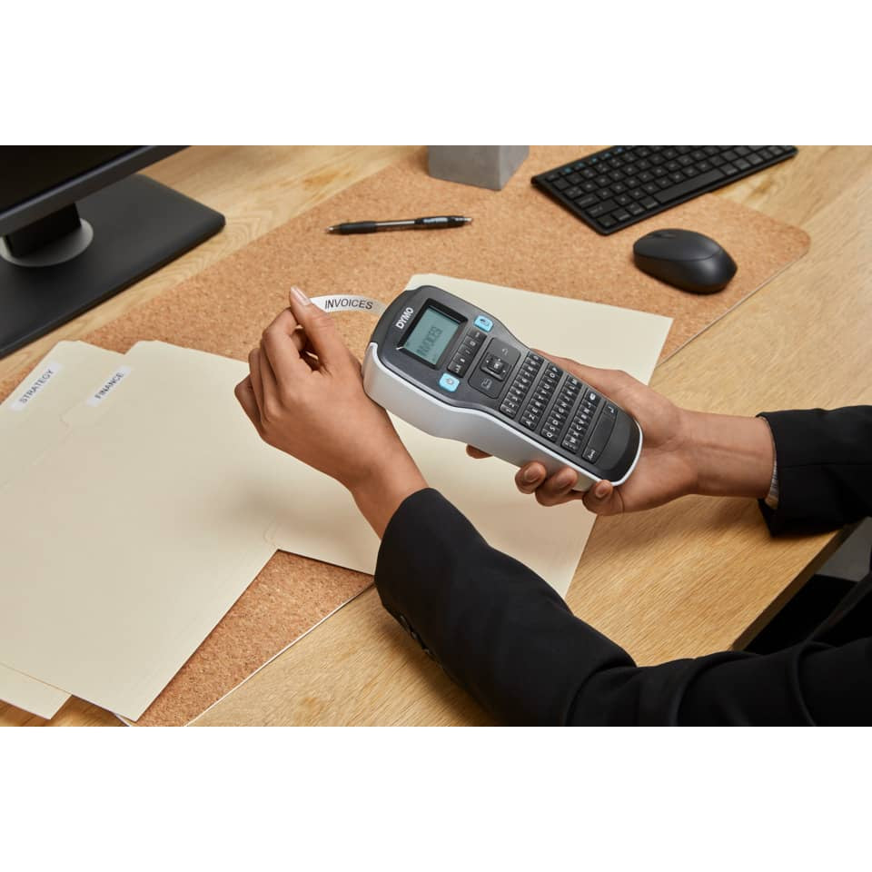 Beschriftungsgerät LabelManager™ 160, QWERTZ-Tastatur, schwarz/silber DYMO 2174611 DYMO 2174611 QWERTZ-Tastatur