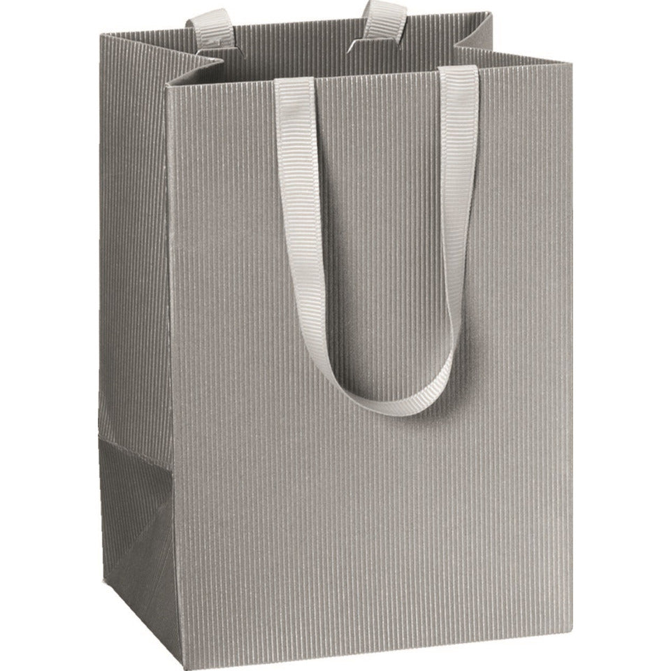 Geschenktragetasche One Colour, 14x10x8cm, silber STEWO 2541782196 STEWO 2541 7821 96  14x10x8cm