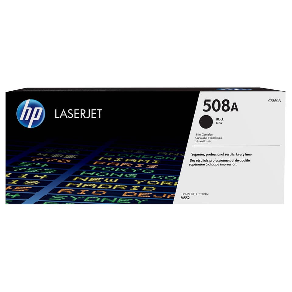 Lasertoner Nr. 508A, 6.000 Seiten, schwarz HP CF360A