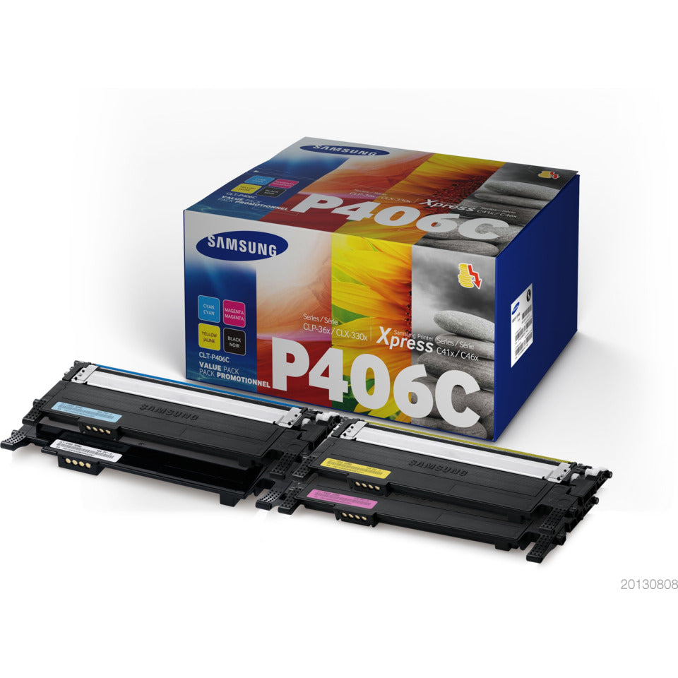Lasertoner CLT-P406C, 4.500 Seiten, 4-farbig HP SU375A
