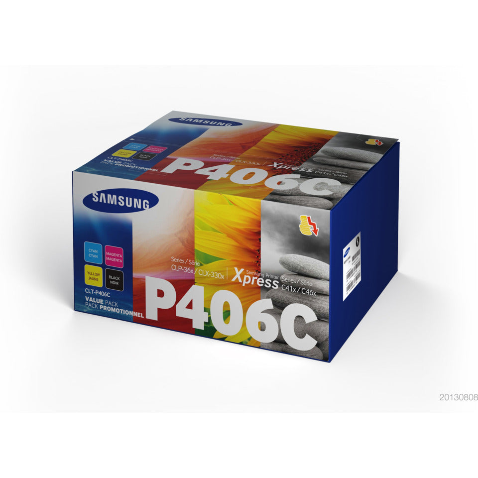Lasertoner CLT-P406C, 4.500 Seiten, 4-farbig HP SU375A