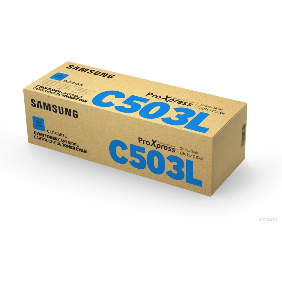 Lasertoner CLT-C503L HY, 5.000 Seiten, cyan HP SU014A