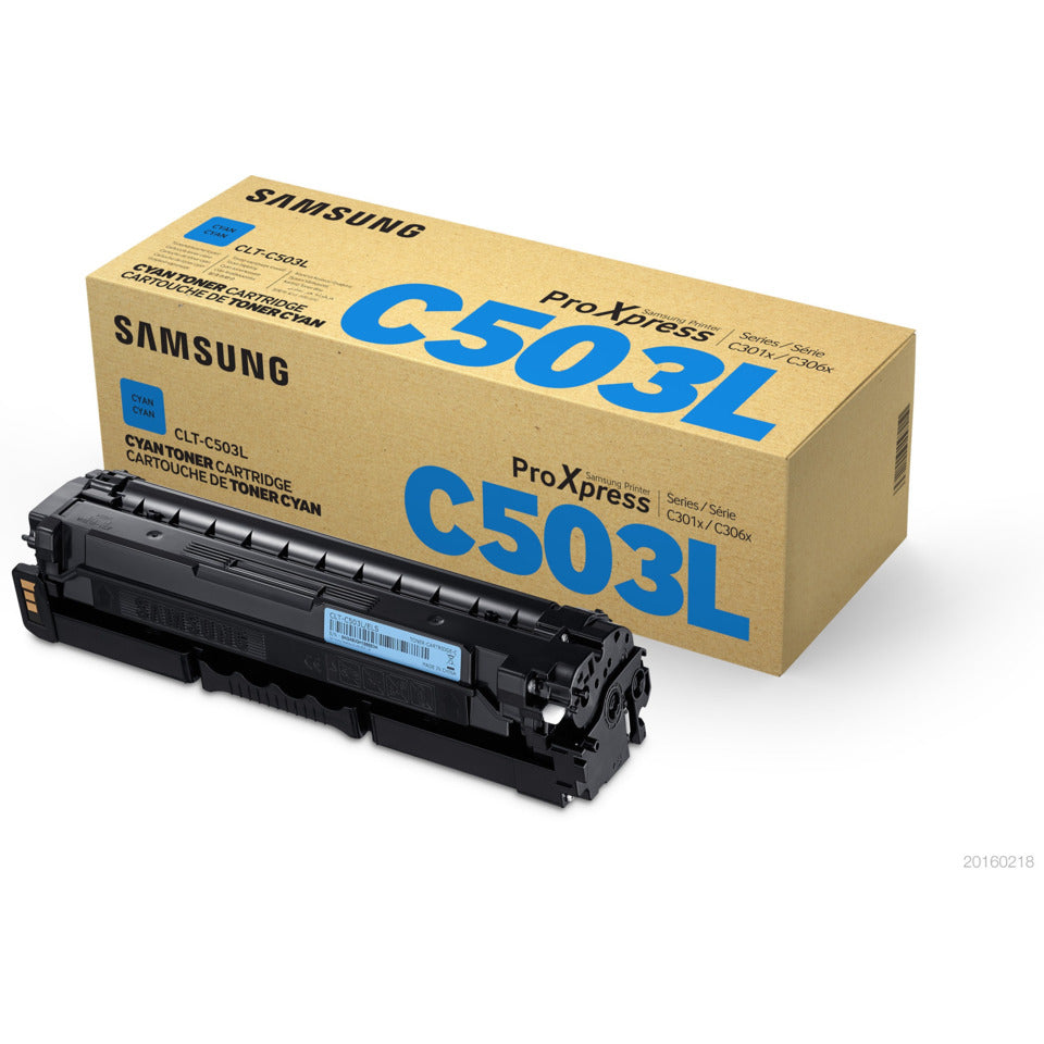 Lasertoner CLT-C503L HY, 5.000 Seiten, cyan HP SU014A