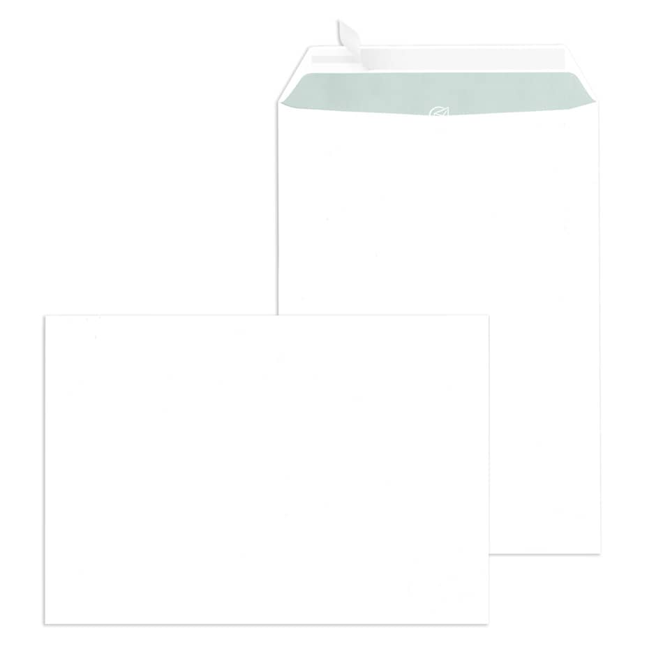 Versandtasche, C5, 90g/m², Haftklebend, 500 Stück, weiß MAILMEDIA 30006898 MAILMEDIA 30006898 500ST