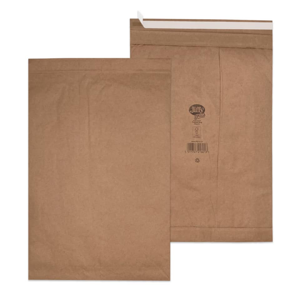 Polsterversandtasche, Typ 6, 310x458mm, braun JIFFY 30001316