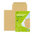 Versandtasche gummiert, B4, 110g/m³, Nassklebend, 10 Stück, braun MAILMEDIA 30002555 30002555 10ST