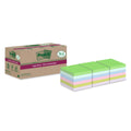 Haftnotizblock Super Sticky Recycling Notes, 76x76mm, 18x70 Blatt, sortiert POST-IT 654 RSSCOL14+4F POST-IT 654 RSSCOL14+4F 76x76mm