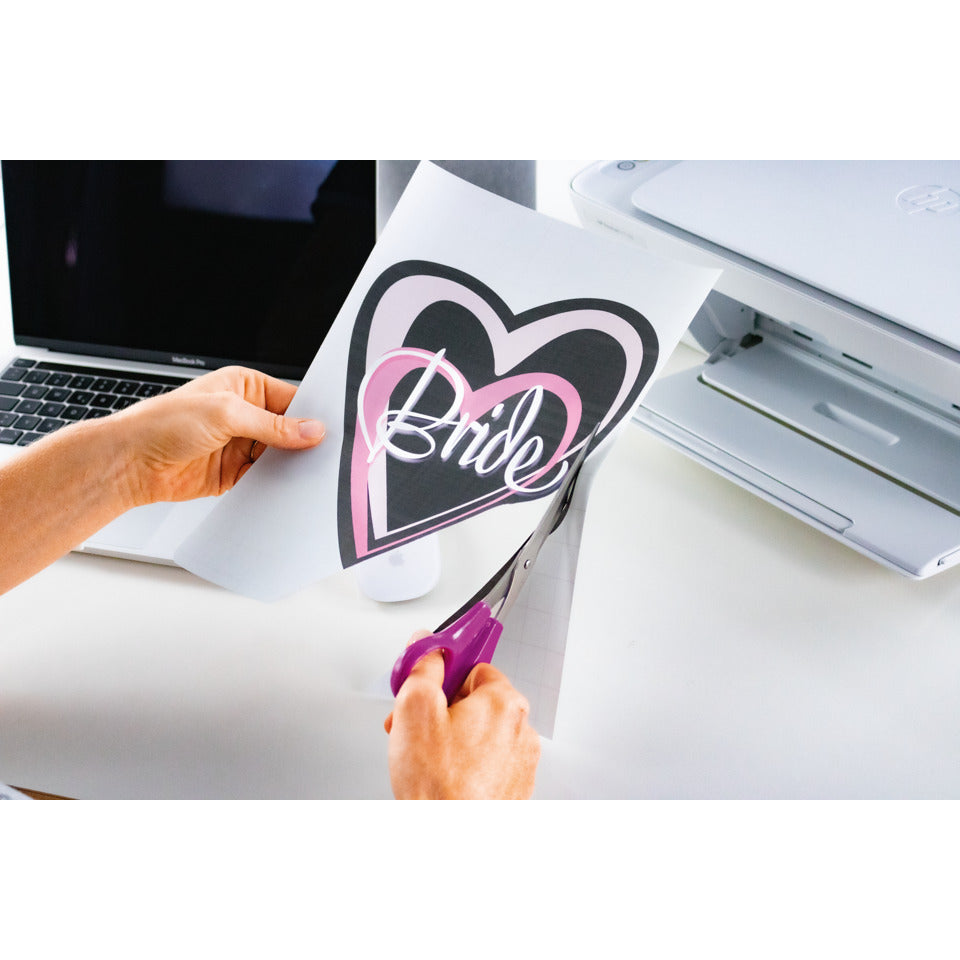 Inkjet Bügelfolie, A4, 10 Blatt für dunkle Textilien HERMA 4527 HERMA 4527 für dunkle und schwarze Text