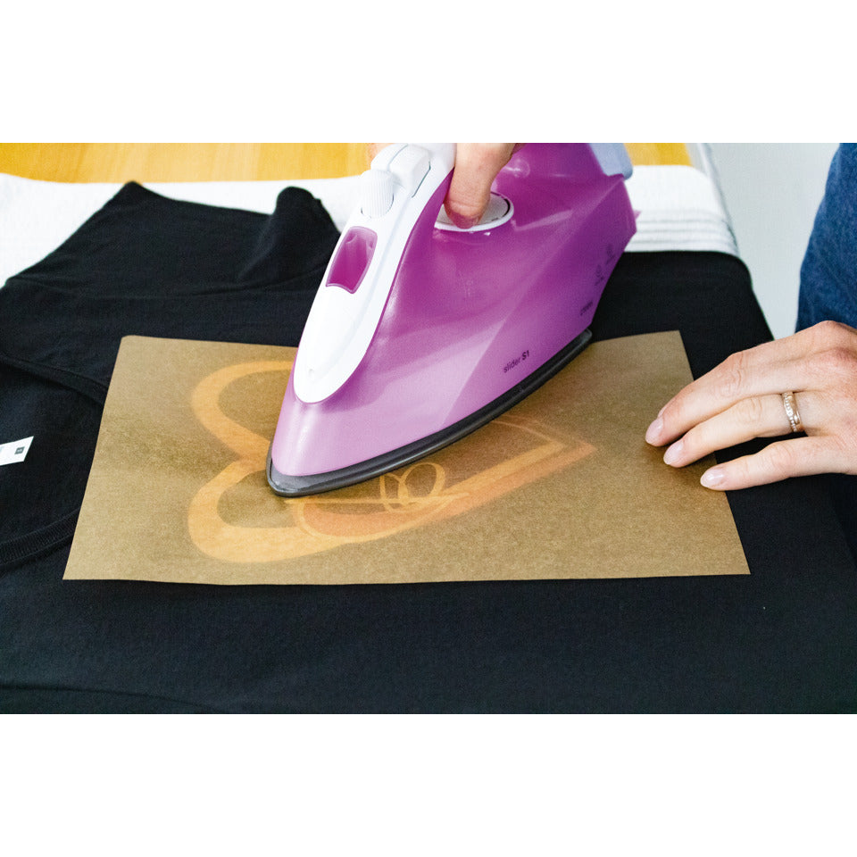 Inkjet Bügelfolie, A4, 10 Blatt für dunkle Textilien HERMA 4527 HERMA 4527 für dunkle und schwarze Text