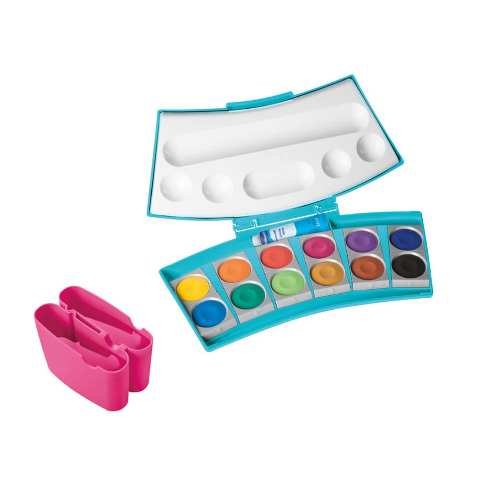Farbkasten ProColor® 735 PC/12, 12 Farben, türkis/pink PELIKAN 300008241 PELIKAN 300008241 701198 735 PC/12