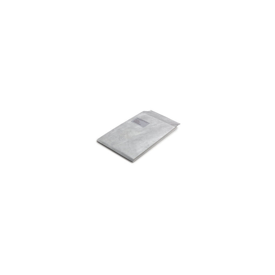 Fenster-Faltenversandtasche, DIN C4 (229 x 334 mm), Spitzboden, 20 mm Seitenfalte, 55g/qm, haftklebend, 100 Stück TYVEK 00011807 TYVEK 00011807 mit Fenster haftklebend