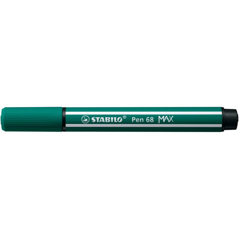 Faserschreiber Pen 68 MAX, 1 + 5 mm, Keilspitze, tannengrün STABILO 768/53