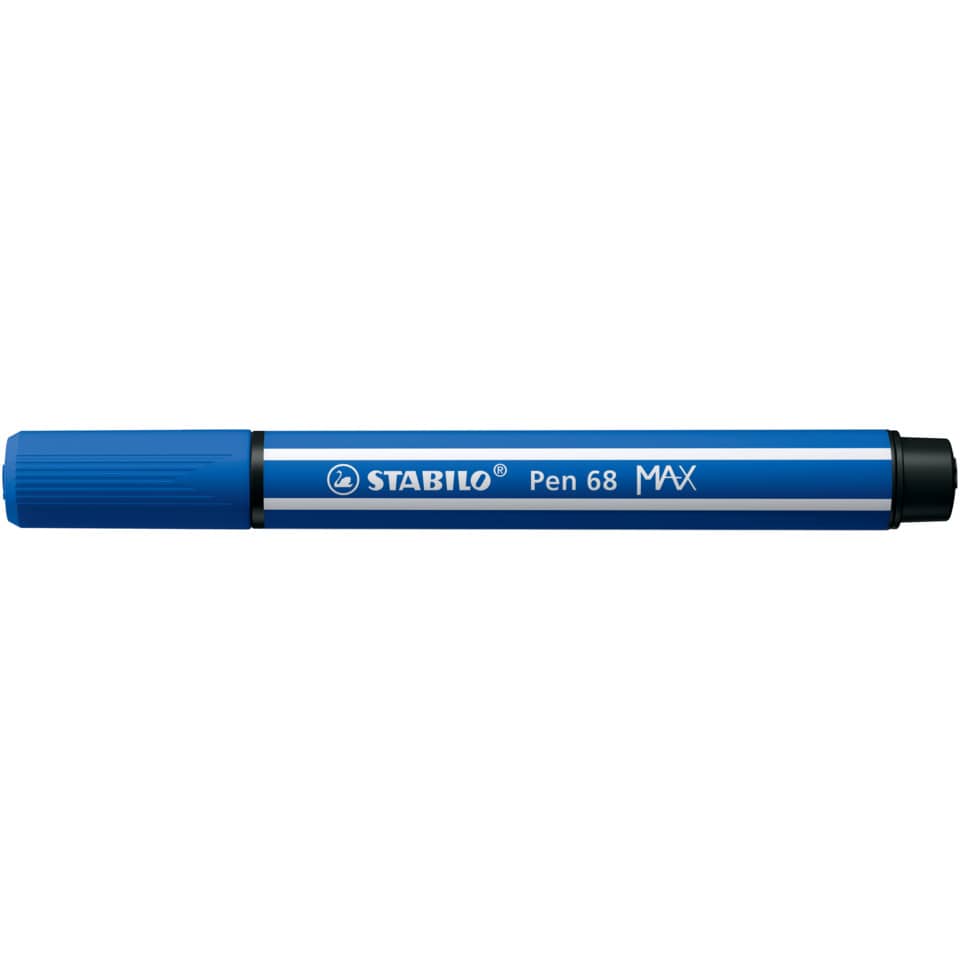 Faserschreiber Pen 68 MAX, 1 + 5 mm, Keilspitze, ultramarinblau STABILO 768/32