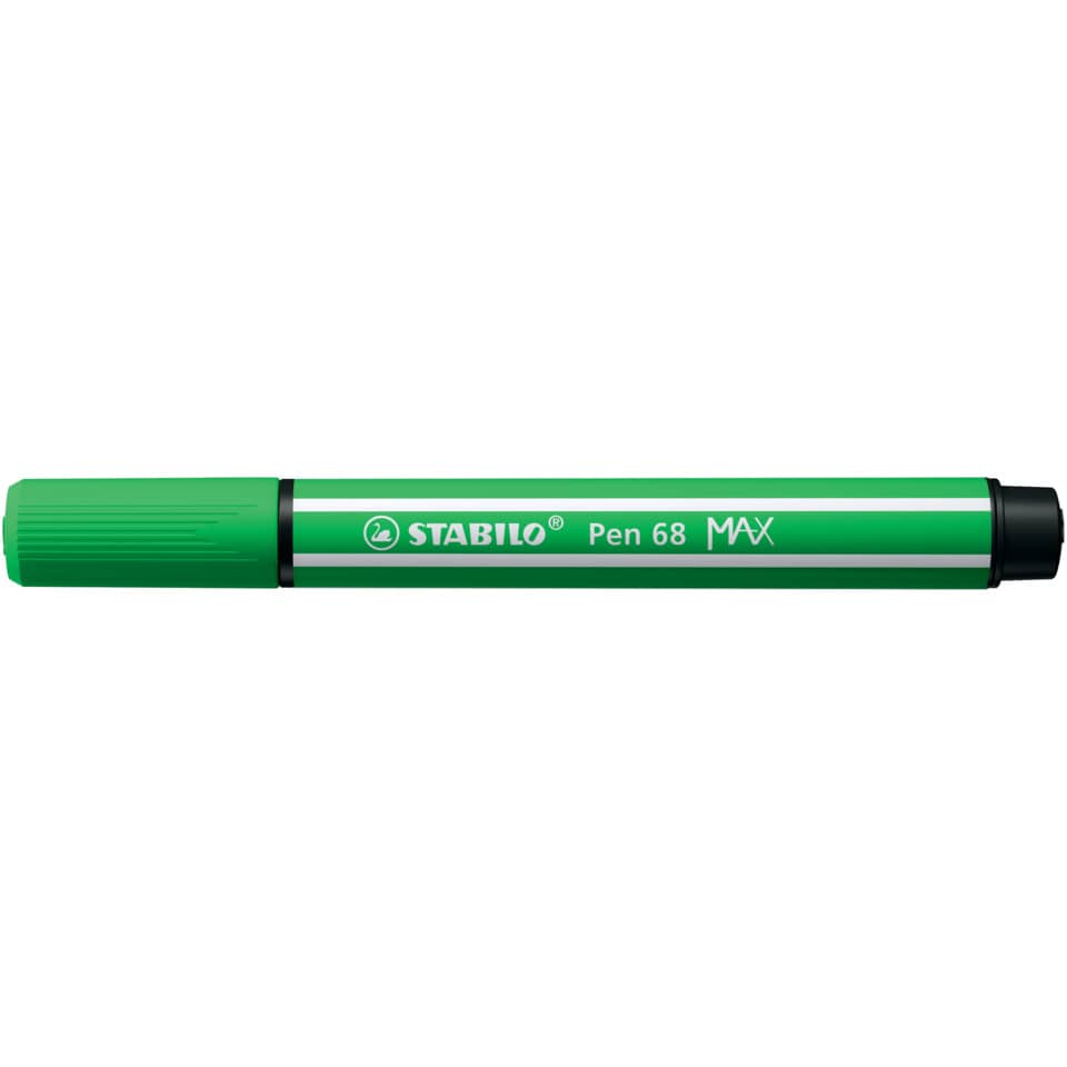 Faserschreiber Pen 68 MAX, 1 + 5 mm, Keilspitze, hellgrün STABILO 768/43