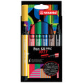 Faserschreiber Pen 68 MAX, 1 + 5 mm, Keilspitze, 6 Stück, sortiert STABILO 768/06-21 STABILO 768/06-21 Arty