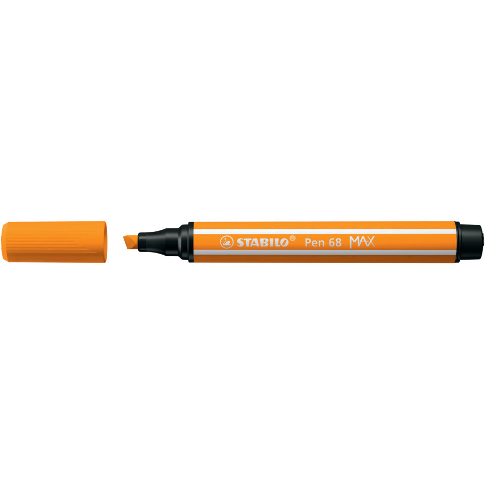 Faserschreiber Pen 68 MAX, 1 + 5 mm, Keilspitze, orange STABILO 768/54