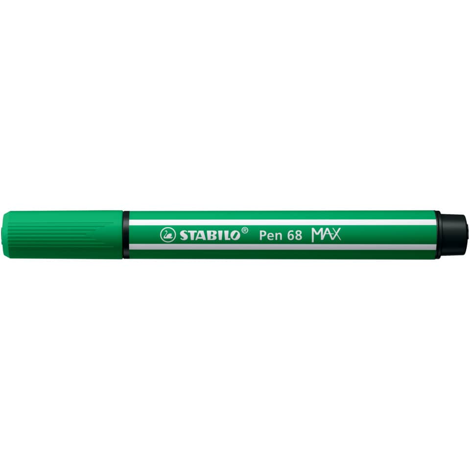 Faserschreiber Pen 68 MAX, 1 + 5 mm, Keilspitze, grün STABILO 768/36