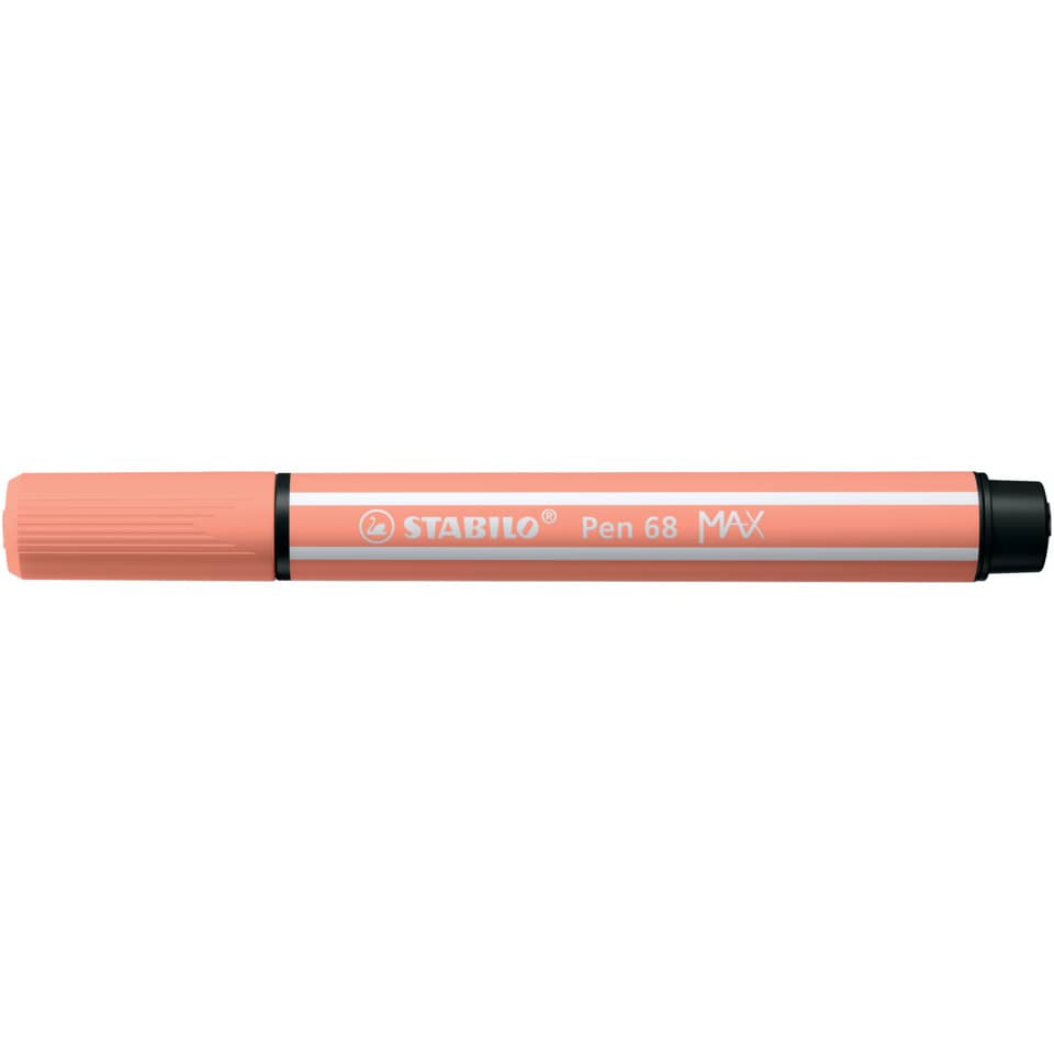 Faserschreiber Pen 68 MAX, 1 + 5 mm, Keilspitze, apricot STABILO 768/26