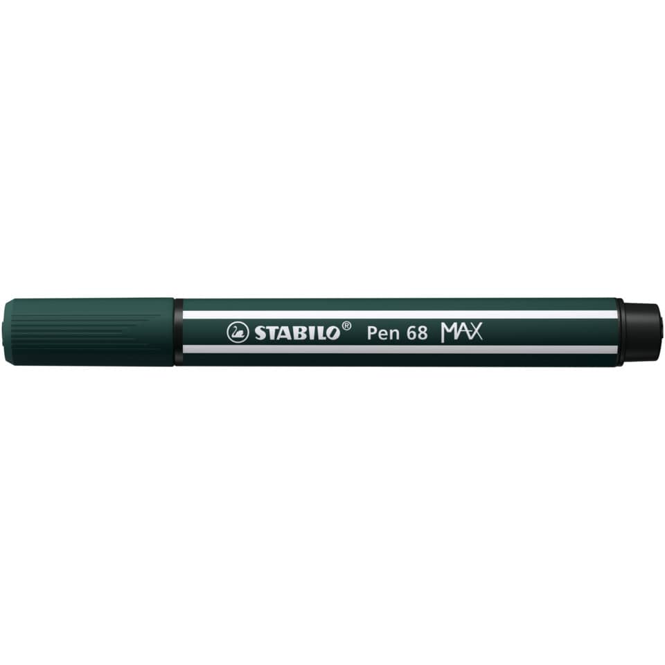Faserschreiber Pen 68 MAX, 1 + 5 mm, Keilspitze, olivgrün STABILO 768/63