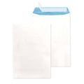 Versandtasche, B4, 135g/m², Haftklebend, 250 Stück, weiß/blau MAILMEDIA 30005508 MAILMEDIA 30005508 fadenverstärkt