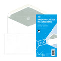 Briefumschlag ohne Fenster, DIN lang, 75g/m², nassklebend, weiß MAILMEDIA 30002376 MAILMEDIA 30002376 25ST m.Innendruck